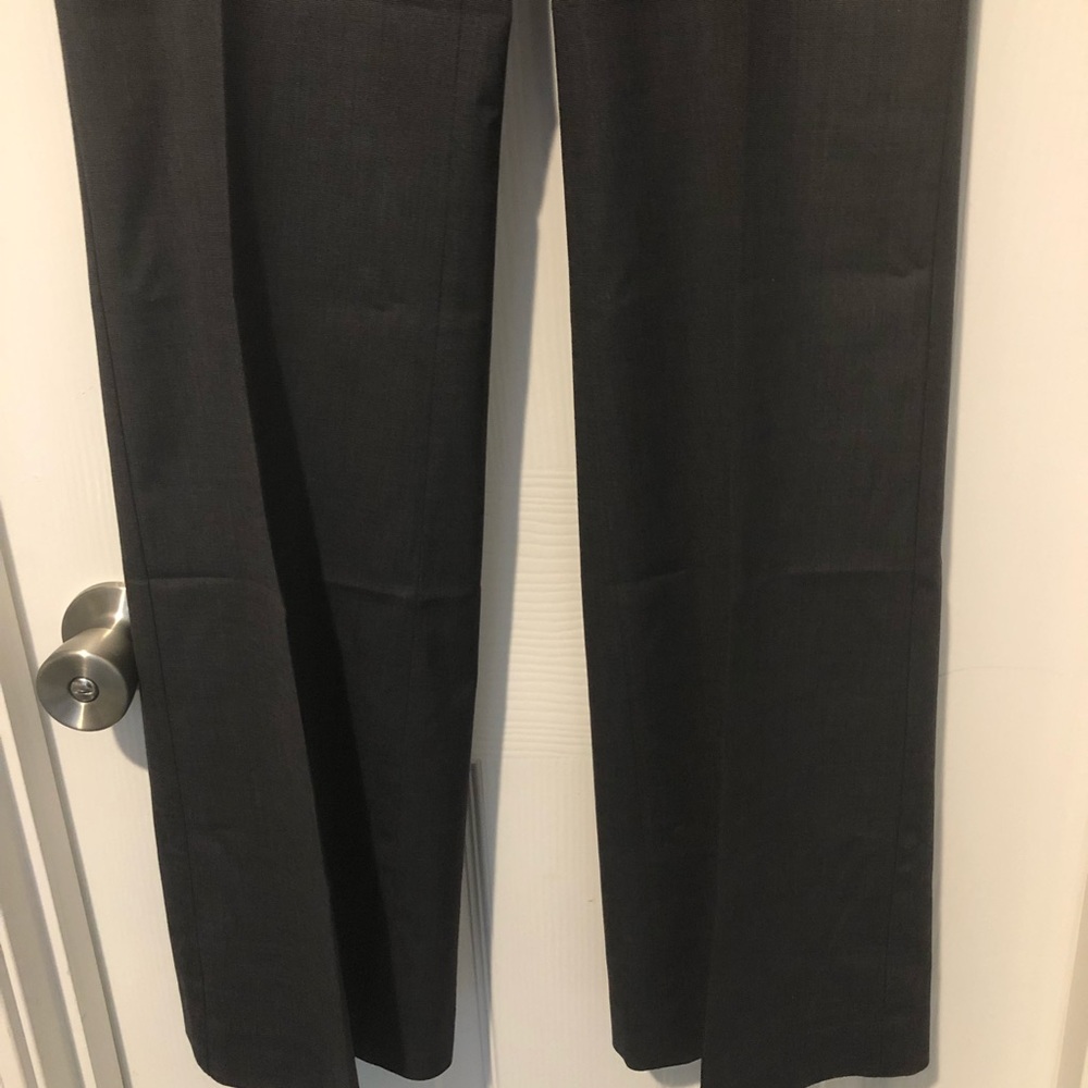 Express Editor Charcoal Work Office Suit Pants - image 3
